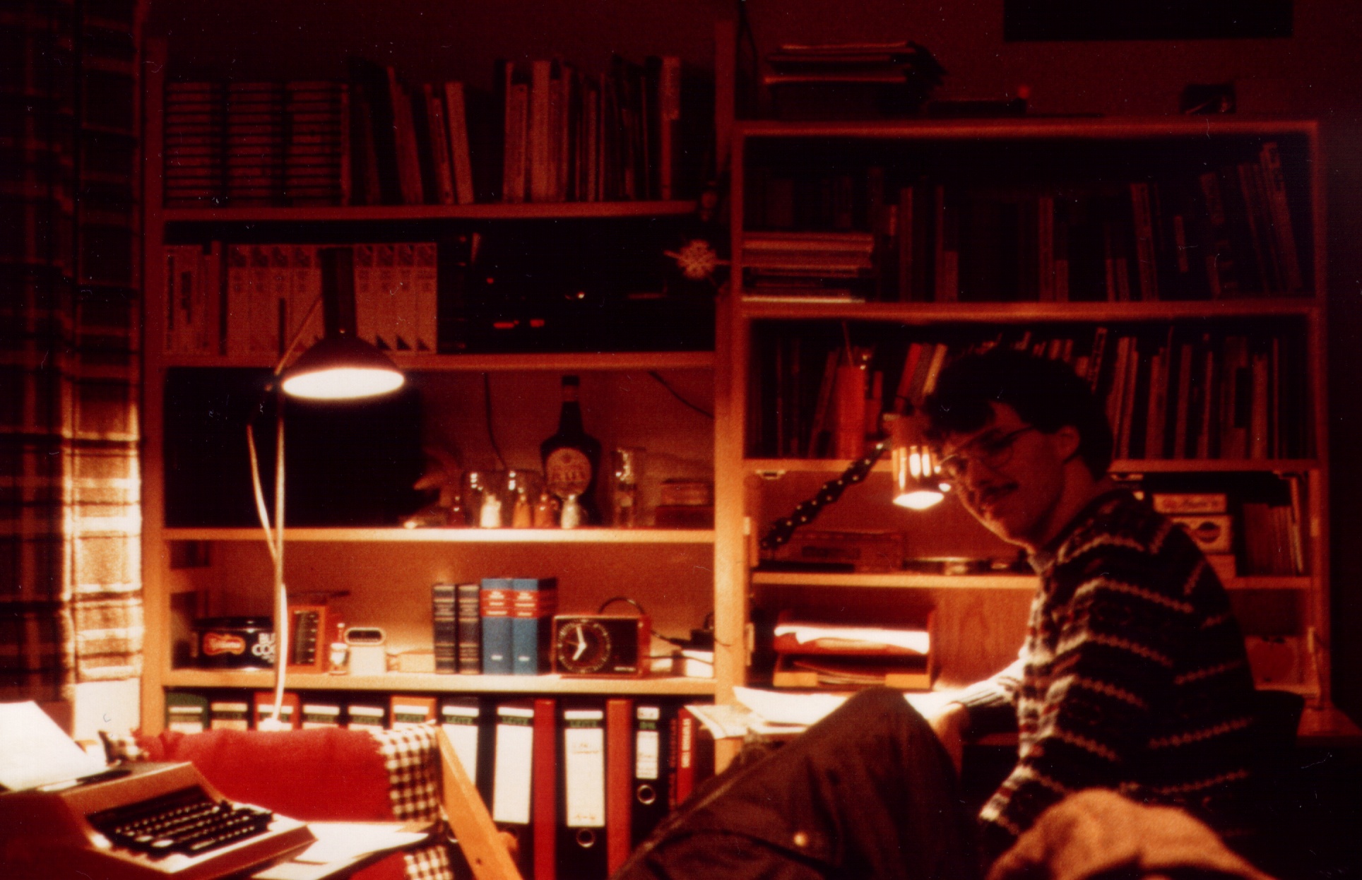 1982 in meiner Studentenbude in der Aachener Str. 239 in Köln-Lindenthal